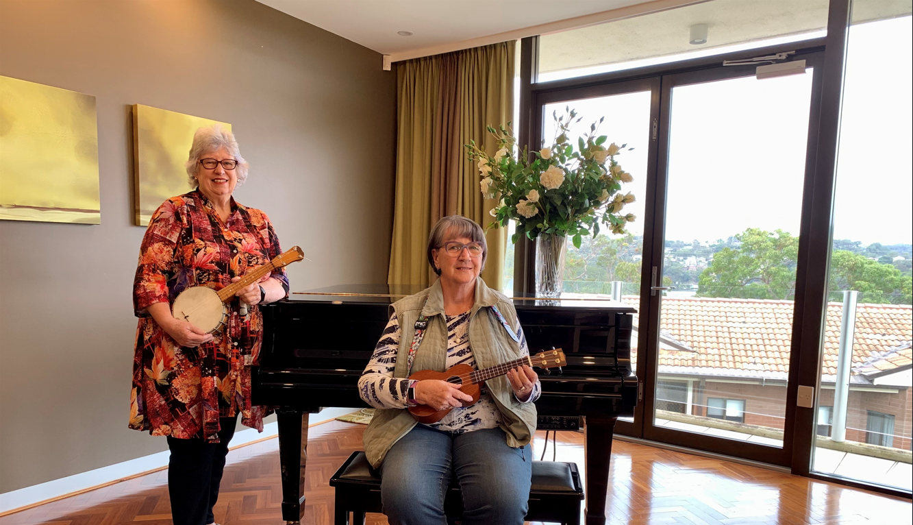 The Joy Girls Bring Jazz and Banjo Music Magic to Beauty Point Resort